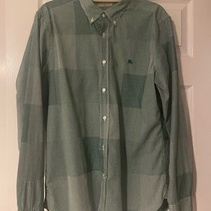 Mens Burberry Brit button down shirt